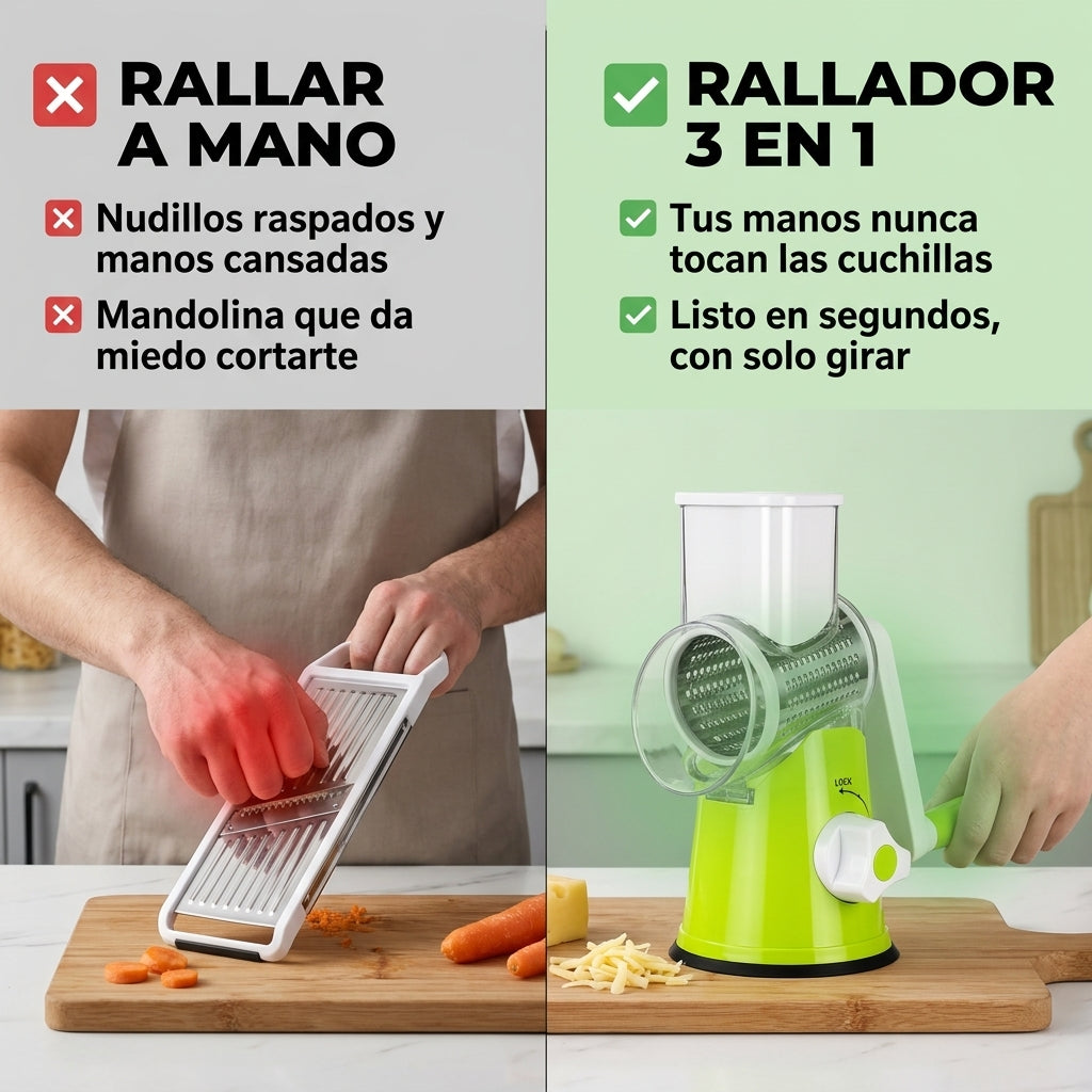 Rallador Y Cortador De Verduras — vista 2