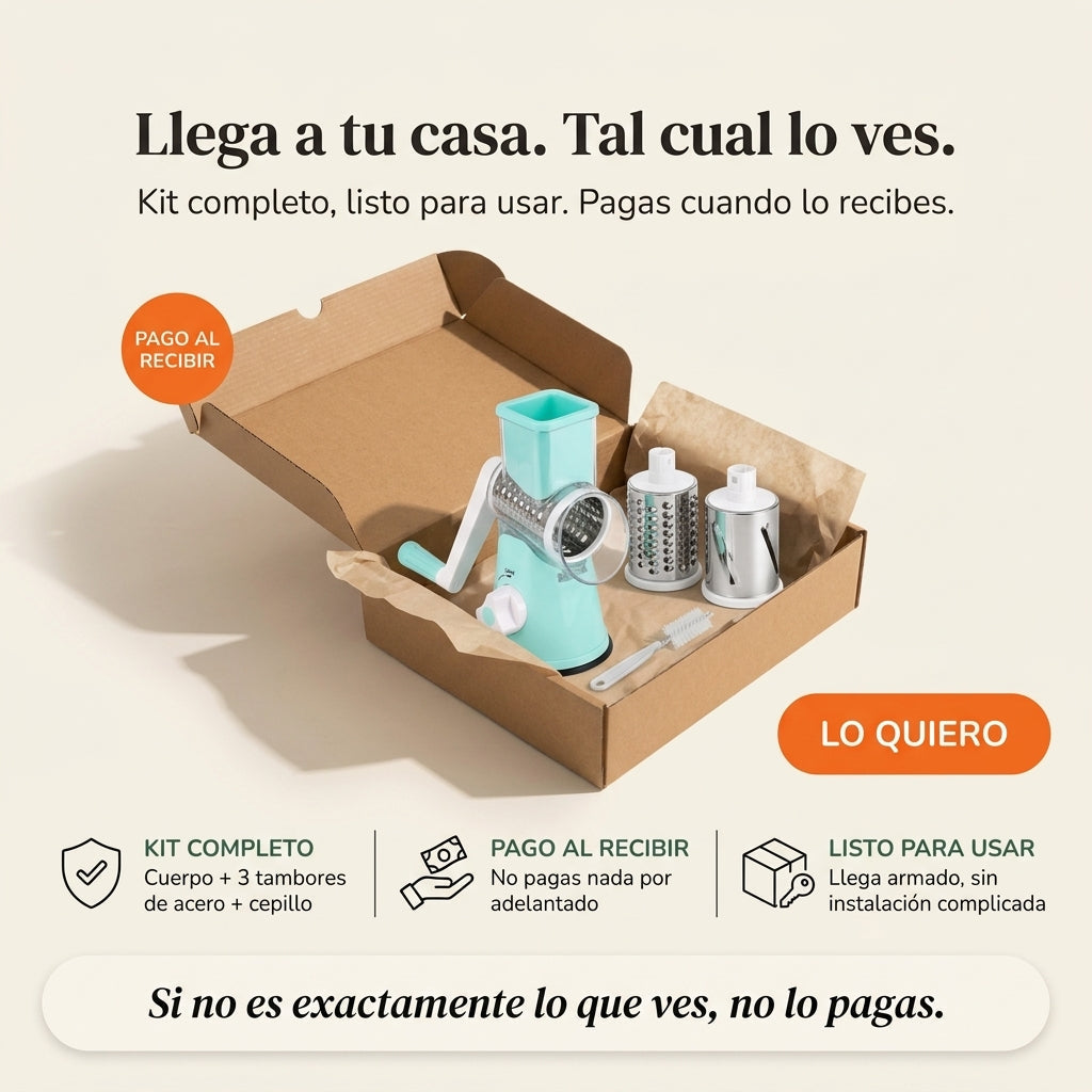 Rallador Y Cortador De Verduras — vista 7
