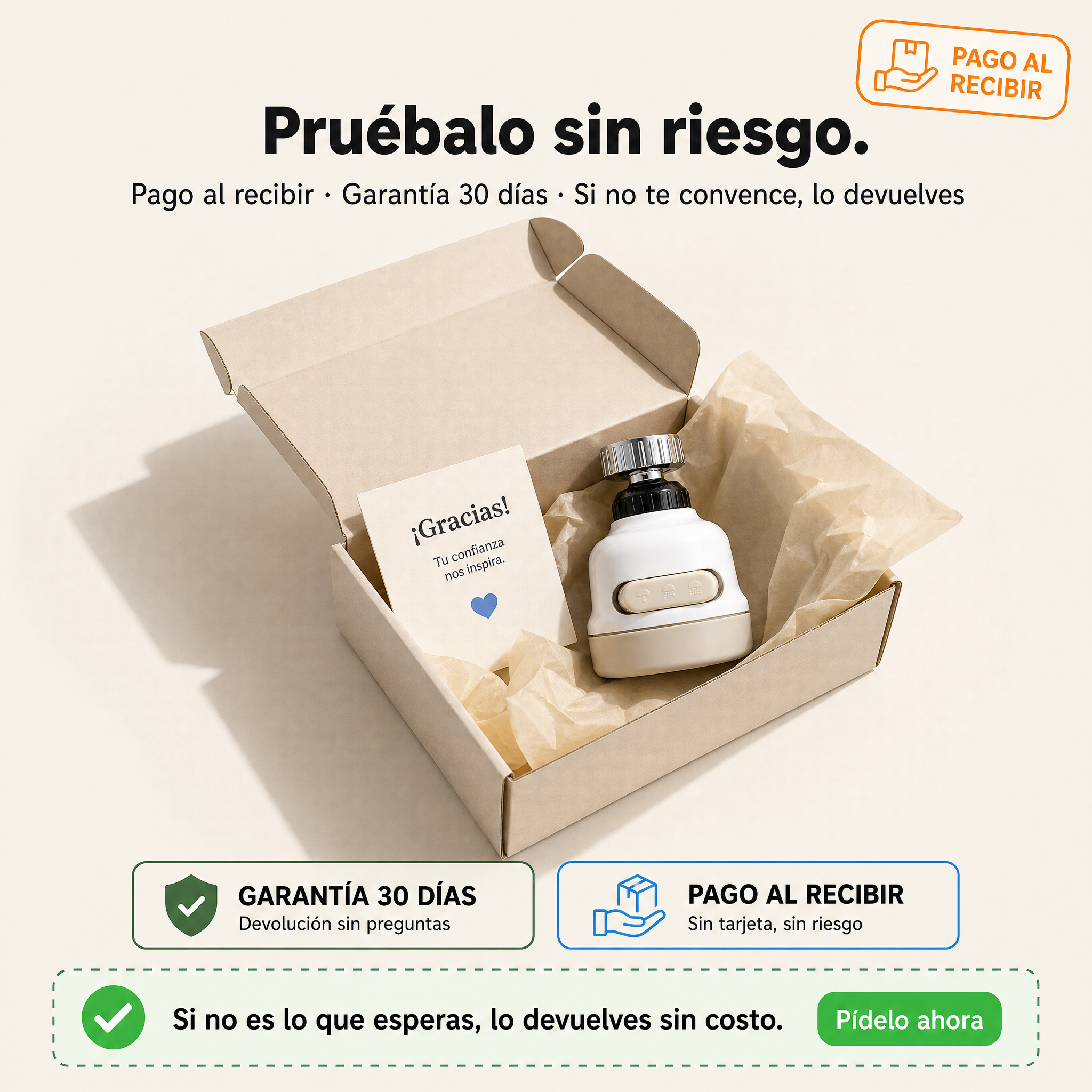Adaptador Giratorio 360 Para Grifo — vista 7